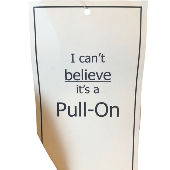 Jules&Leopold Stretch Pull Pants GoldBeige wRaised Floral Pattern Size L - Picture 4 of 5